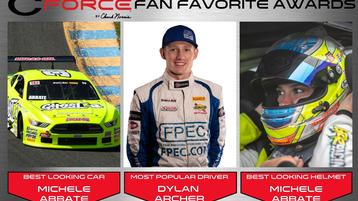 Dylan Archer, Michele Abbate Win Trans Am Fan Favorite Awards powered by CForce